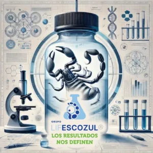 El Veneno del Escorpión Azul es tóxico